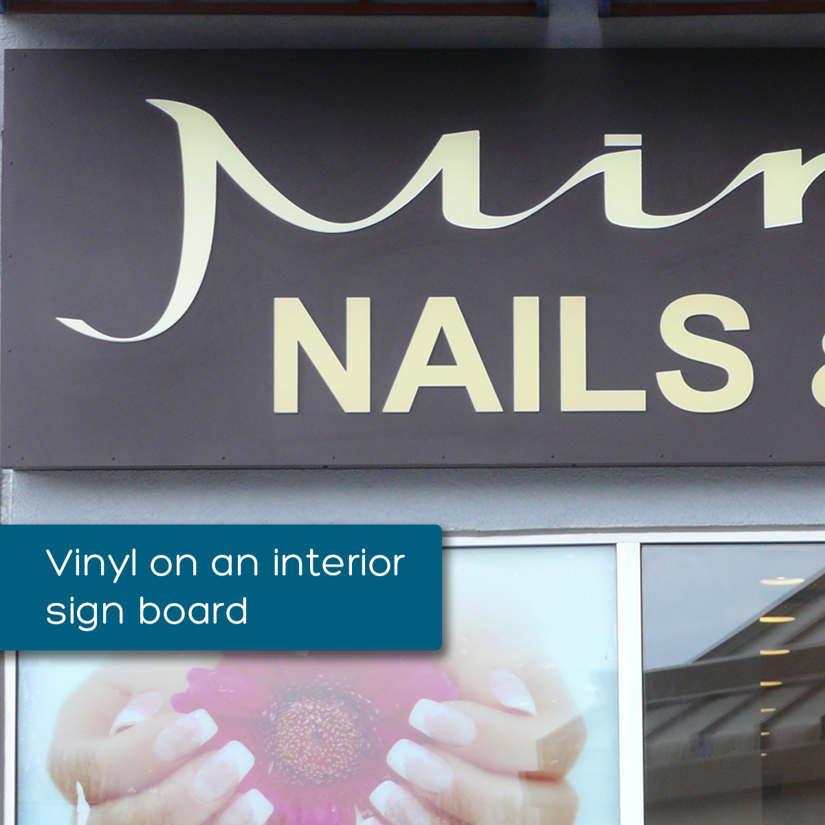 Mirage Nails Signage